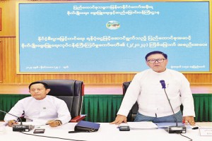 နိုင်ငံ့စီးပွားမြှင့်တင်ရေးရန်ပုံငွေဖြင့် ဆောင်ရွက်သည့် ပြည်ထောင်စုအဆင့် စိုက်ပျိုးမွေးမြူရေးလုပ်ငန်းကြီးကြပ်မှုကော်မတီ၏ (၂/၂၀၂၃)အစည်းအဝေး ကျင်းပ