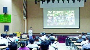 (၁၀၂) ကြိမ်မြောက် တောင်သူနည်းပညာပေးဆွေးနွေးပွဲတွင် သီးနှံများအထွက်နှုန်း တိုးတက်စေရေးအတွက် ဂေဟစနစ်ဖွံ့ဖြိုးရေးနှင့် ဝတ်မှုန်ကူးမှုအထောက်အကူပြုသော ပျားနှင့် အင်းဆက်/သတ္တဝါများ၏အခန်းကဏ္ဍခေါင်းစဉ်ဖြင့် ဆွေးနွေး