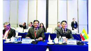 (၉) ကြိမ်မြောက် အာဆီယံ-တရုတ် ပိုးမွှားရောဂါကင်းစင်ရေး ပူးပေါင်းဆောင်ရွက်မှုဆိုင်ရာ စိုက်ပျိုးရေးဝန်ကြီးများအစည်းအဝေး ပြည်ထောင်စုဝန်ကြီး ဦးမင်းနောင် ဦးဆောင်သော မြန်မာကိုယ်စားလှယ်အဖွဲ့ တက်ရောက်