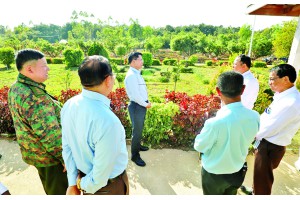 ရှမ်းပြည်နယ်(တောင်ပိုင်း)၌ စိုက်ပျိုးရေးနှင့်မွေးမြူရေးလုပ်ငန်းများ ဖွံ့ဖြိုးတိုးတက်ရေးအတွက် လိုအပ်ချက်များ စီမံဆောင်ရွက်ပေးရန် ကွင်းဆင်းဆောင်ရွက်