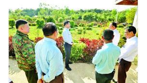 ရှမ်းပြည်နယ်(တောင်ပိုင်း)၌ စိုက်ပျိုးရေးနှင့်မွေးမြူရေးလုပ်ငန်းများ ဖွံ့ဖြိုးတိုးတက်ရေးအတွက် လိုအပ်ချက်များ စီမံဆောင်ရွက်ပေးရန် ကွင်းဆင်းဆောင်ရွက်