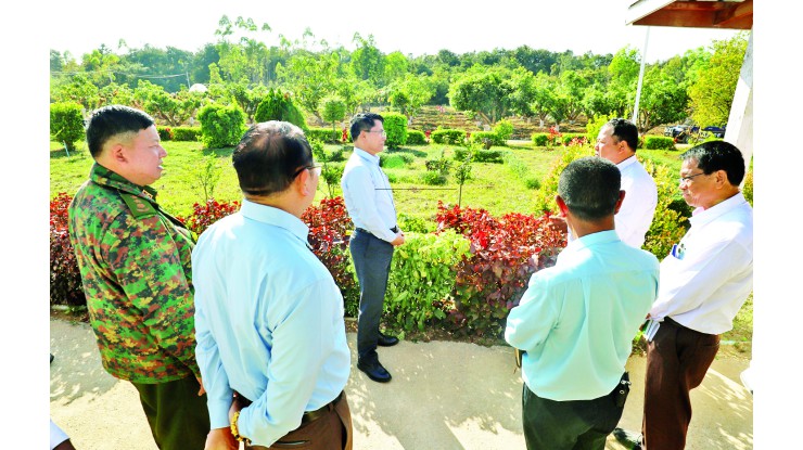 ရှမ်းပြည်နယ်(တောင်ပိုင်း)၌ စိုက်ပျိုးရေးနှင့်မွေးမြူရေးလုပ်ငန်းများ ဖွံ့ဖြိုးတိုးတက်ရေးအတွက် လိုအပ်ချက်များ စီမံဆောင်ရွက်ပေးရန် ကွင်းဆင်းဆောင်ရွက်