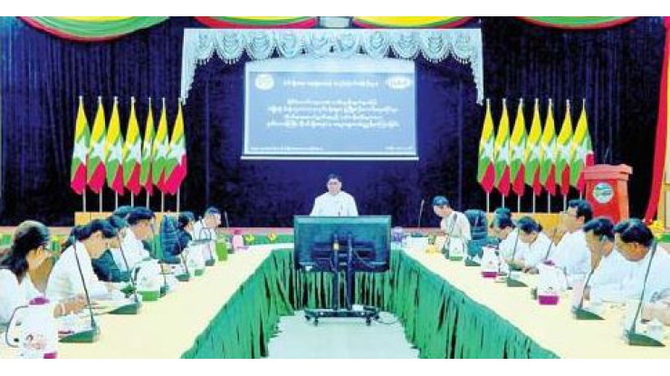 နိုင်ငံတော်သမ္မတ၏ လမ်းညွှန်ချက်များဖြင့် ပဲမျိုးစုံသီးနှံသုတေသနလုပ်ငန်းများ ဖွံ့ဖြိုးတိုးတက်ရေးဆိုင်ရာ လိုက်နာဆောင်ရွက်ရမည့် လုပ်ငန်းစဉ်များဆွေးနွေး