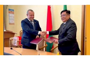 မြန်မာနိုင်ငံနှင့်ဘယ်လာရုစ်နိုင်ငံတို့အကြားစိုက်ပျိုးရေးထွက်ကုန်များကုန်သွယ်ရေးနှင့်နည်းပညာပူးပေါင်းဆောင်ရွက်မှု မြှင့်တင်ဆောင်ရွက်