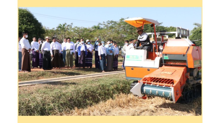 တောင်သူများ၏ လူမှုစီးပွားဘဝများ ခိုင်ခိုင်မာမာဖြင့် ဖွံ့ဖြိုး အောင်မြင်လာရေး ကြိုးပမ်းကြရန်လို