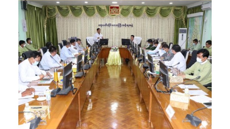 ပြည်ထောင်စုဝန်ကြီး ဦးလှမိုး ဧရာဝတီတိုင်းဒေသကြီးအတွင်း နိုင်ငံစီးပွားမြှင့်တင်ရေးရန်ပုံငွေဖြင့် စိုက်ပျိုးရေးကဏ္ဍ ဖွံ့ဖြိုးတိုးတက်ရေး ကွင်းဆင်းဆောင်ရွက်