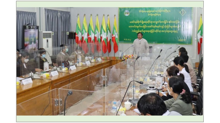 အော်ဂဲနစ်စိုက်ပျိုးရေးဆိုင်ရာ လမ်းညွှန်ချက်များ ရေးဆွဲပြဌာန်းနိုင်ရေးကြိုးပမ်း