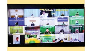 ပဲတီစိမ်းနှင့်နွေစပါးစီမံကိန်းနှင့် ဆီထွက်သီးနှံ နေကြာတိုးချဲ့စိုက်ပျိုးရေးစီမံကိန်းဆိုင်ရာ လုပ်ငန်းညှိနှိုင်းအစည်းအဝေးကျင်းပပြုလုပ်