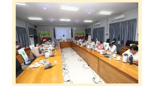 ဆီထွက်သီးနှံ တိုးချဲ့စိုက်ပျိုးခြင်းအတွက် သွင်းအားစုများ အသုံးပြုနိုင်ရေး ပူးပေါင်းဆောင်ရွက်ရေးညှိနှိုင်းဆွေးနွေး