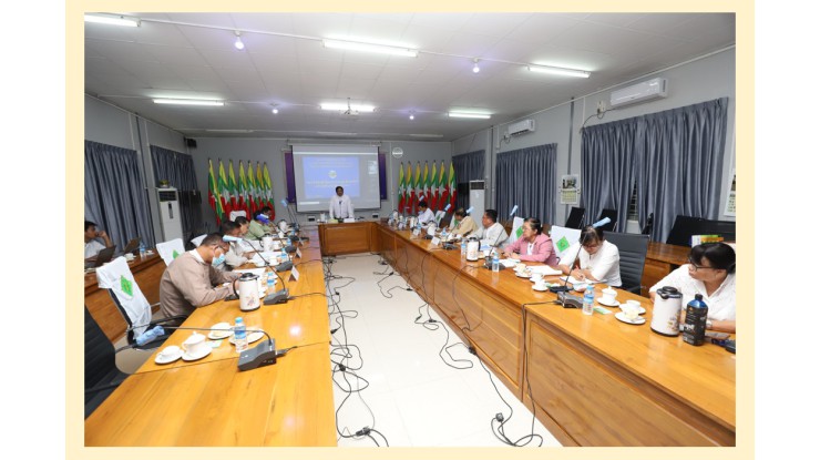 ဆီထွက်သီးနှံ တိုးချဲ့စိုက်ပျိုးခြင်းအတွက် သွင်းအားစုများ အသုံးပြုနိုင်ရေး ပူးပေါင်းဆောင်ရွက်ရေးညှိနှိုင်းဆွေးနွေး