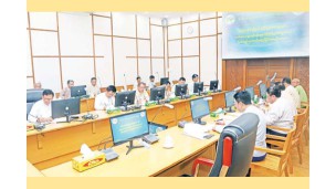 မိုခါမုန်တိုင်းကြောင့် ရခိုင်ပြည်နယ်အတွင်း လယ်ယာကဏ္ဍလုပ်ငန်းများ ထိခိုက်ပျက်စီး မှုအပေါ် ပြန်လည်ထူထောင်ရေး လုပ်ငန်းညှိနှိုင်းအစည်းအဝေး ကျင်းပ