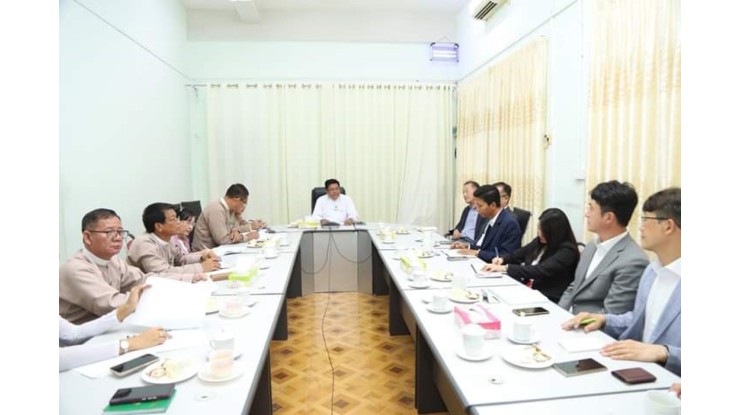ကိုရီးယားသမ္မတနိုင်ငံမှ စိုက်ပျိုးရေးပညာရှင်များနှင့်တွေ့ဆုံ
