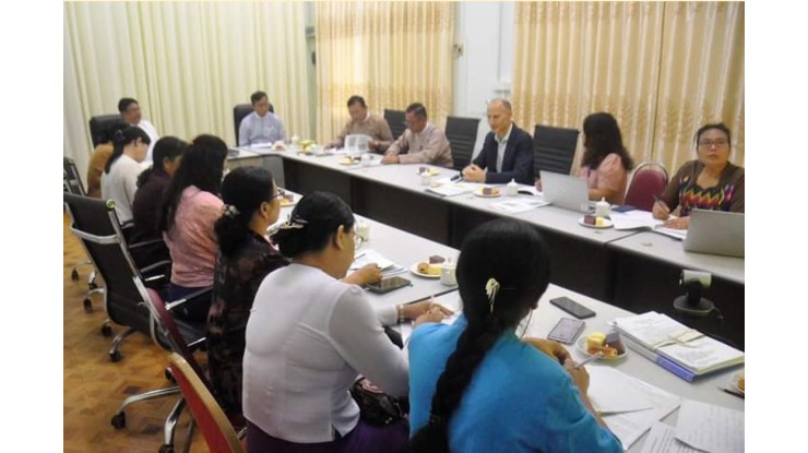 အပြည်ပြည်ဆိုင်ရာ ကြက်ခြေနီကော်မတီ (ICRC) မှ စီမံကိန်းများ ပူးပေါင်းဆောင်ရွက်နိုင်ရေးလာရောက်ဆွေးနွေး