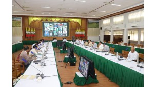 နိုင်ငံစီးပွားမြှင့်တင်ရေးရန်ပုံငွေ စီမံခန့်ခွဲမှုကော်မတီ (၁/၂၀၂၄)ကြိမ်မြောက် လုပ်ငန်းညှိနှိုင်း အစည်းအဝေးကျင်းပ