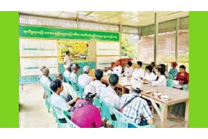 ဓါတ်မြေဩဇာနှင့် သဘာဝမြေဩဇာများ စနစ်တကျသုံးစွဲရေးတောင်သူဆွေးနွေးပွဲကျင်းပ