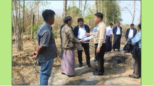 စိုက်ပျိုးထုတ်လုပ်မှုကဏ္ဍ ဖွံ့ဖြိုးတိုးတက်စေရန်ပြင်ဦးလွင်ဒေသရှိ  ပိုးချည်၊ ဝဥ နှင့် ကော်ဖီစိုက်ပျိုးထုတ်လုပ်မှုလုပ်ငန်းများအား ကွင်းဆင်းစစ်ဆေး"