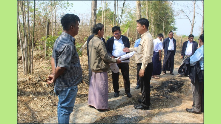 စိုက်ပျိုးရေးဦးစီးဌာန ညွှန်ကြားရေးမှူးချုပ် ပြင်ဦးလွင်မြို့ရှိ ပိုးချည်ထုတ်လုပ်မှု၊ ဝဥကုန်ချောထုတ်လုပ်မှုနှင့် ကော်ဖီစိုက်ပျိုးထုတ်လုပ်မှု အခြေအနေများကို ကြည့်ရှုစစ်ဆေး"