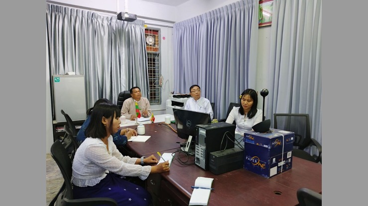 စိုက်ပျိုးရေးဦးစီးဌာန၊ ဥယျာဉ်ခြံ၊ ဟင်းသီးဟင်းရွက်နှင့်အပင်ဇီဝနည်းပညာဌာနမှ သုတေသနဆိုင်ရာ ညှိနှိုင်းအစည်းအဝးကျင်းပပြုလုပ်ခြင်း
