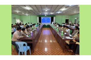  ၂၀၂၅-၂၀၂၆ခုနှစ် နွေစပါးတွင် Rice Export Zone လုပ်ငန်းဆောင်ရွက်မည့် တိုင်းဒေသကြီးများသို့ ကွင်းဆင်းဆွေးနွေးဆောင်ရွက်မှုအခြေအနေ