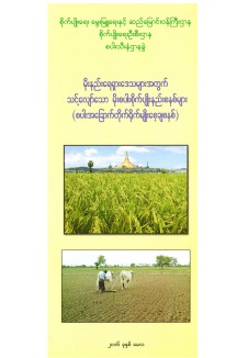 မိုးနည်းရေရှား​ဒေသများအတွက် သင့်လျော်သော  မိုးစပါး စိုက်ပျိုးနည်းစနစ်များ