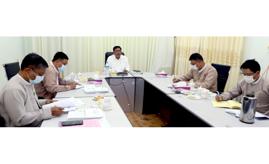 မြန်မာ့ကျေးရွာသစ် ဖွံ့ဖြိုးရေး စီမံကိန်းလုပ်ငန်းများ ညှိနှိုင်းဆွေးနွေးပွဲကျင်းပ