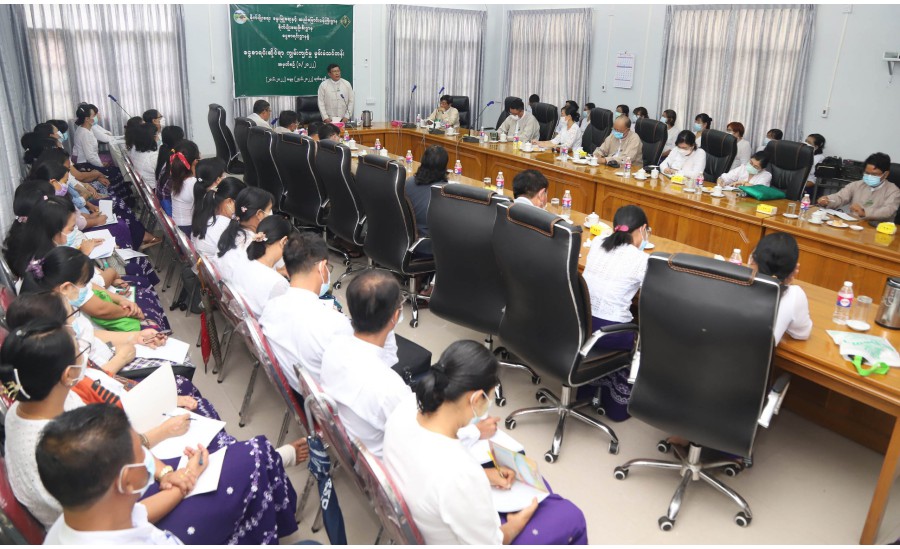 ညွှန်ကြားရေးမှူးချုပ် ဒေါက်တာရဲတင့်ထွန်း ၊ စိုက်ပျိုးရေးဦးစီးဌာန ၏ ငွေစာရင်းဆိုင်ရာကျွမ်းကျင်မှု မွမ်းမံသင်တန်းတွင် အမှာစကားပြောကြား