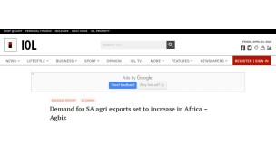 Demand for SA agri exports set to increase in Africa – Agbiz