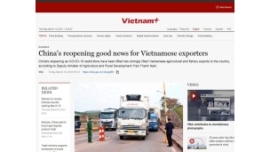 China’s reopening good news for Vietnamese exporters