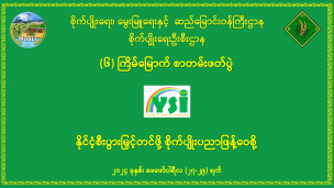 စိုက်ပျိုးရေးဦးစီးဌာနရှိ လူငယ်စွန့်ဦးပညာရှင်များအဖွဲ့ (Young Scientists Initiative-YSI) မှ ဦးဆောင်၍ စိုက်ပျိုးရေးဦးစီးဌာန၏ (၆) ကြိမ်မြောက်စာတမ်းဖတ်ပွဲ ကျင်းပသွားမည်