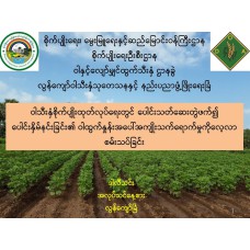 ဝါသီးနှံစိုက်ပျိုးထုတ်လုပ်ရေးတွင်ပေါင်းသတ်ဆေးတွဲဖက်၍ပေါင်းနှိမ်နှင်းခြင်း၏ဝါထွက်နှုန်းအပေါ်အကျိုးသက်ရောက်မှုကိုလေ့လာစမ်းသပ်ခြင်း